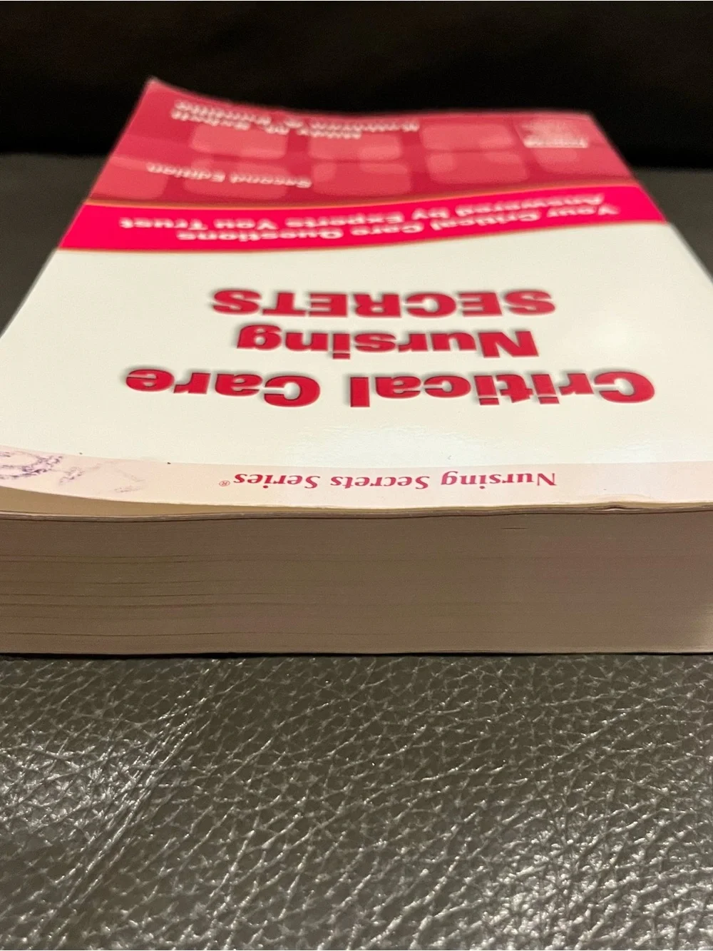 Critical Care Nursing SECRETS Book 2nd edition Hildy Schnell Kathleen Puntillo